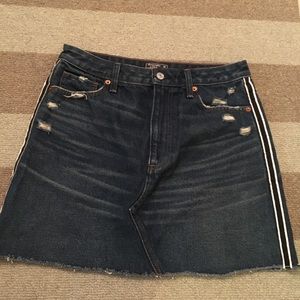 Abercrombie Jean Mini Skirt